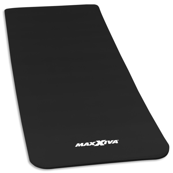 MAXXIVA Yogamatte Gymnastikmatte Fitnessmatte 190x60x1,5 cm schwarz schadstofffrei