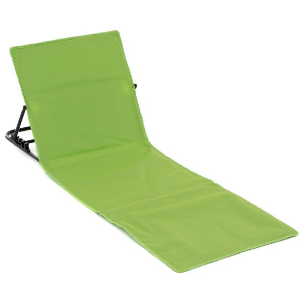 Strandmatte Beachmatte gepolstert faltbar verstellbare Rückenlehne grün