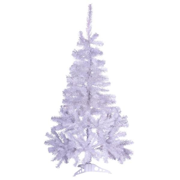 Weihnachtsbaum &quot;weiß&quot; 120 cm Christbaum mit Ständer X-Mas Deko-Baum